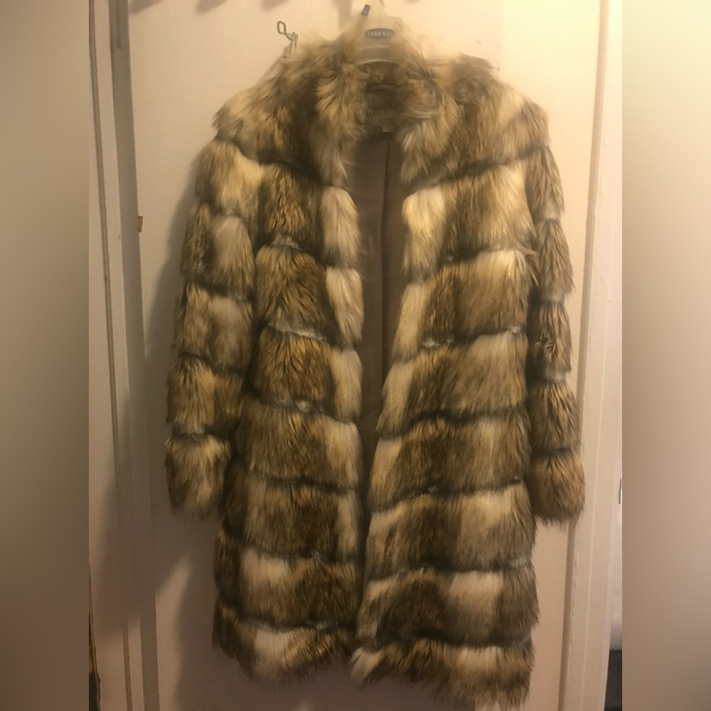 Beautiful faux fur coat